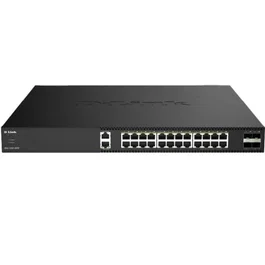 D-Link DXS-1250-28YP Switch Gestionable 24x Multi-Gigabit PoE++ y 4x 25G SFP28